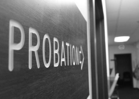 Probation sign with an arrow pointing to the right symbolizing the need to hire a qualified Houston Probation Revocation Attorney